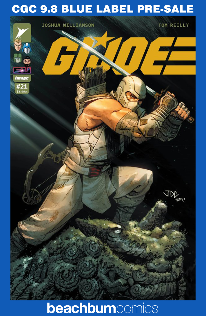 G.I. Joe #21 Cassara Variant CGC 9.8