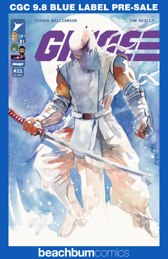 G.I. Joe #21 Ito 1:50 Retailer Incentive Variant CGC 9.8