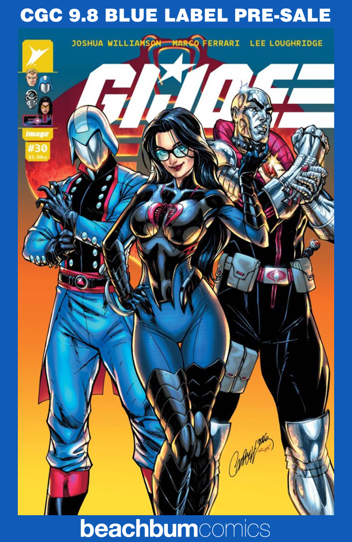 G.I. Joe #30 Campbell Variant CGC 9.8