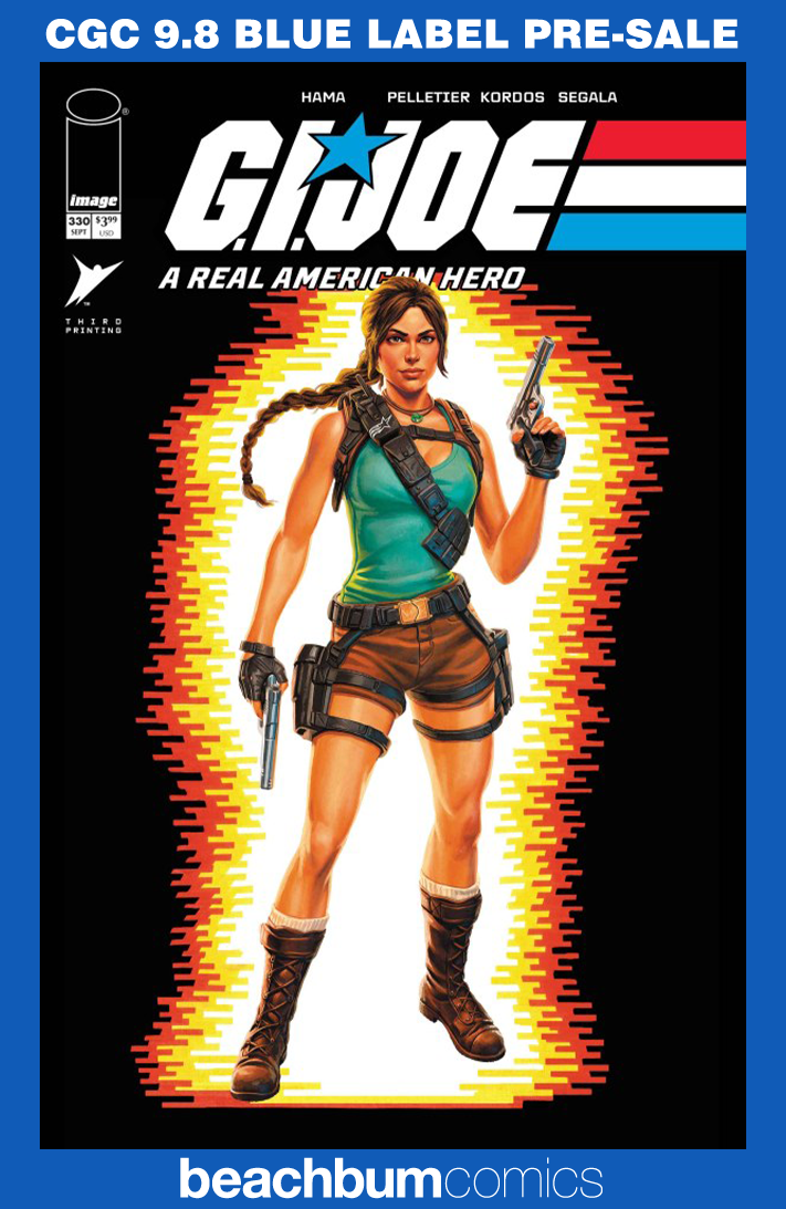 G.I. Joe: A Real American Hero #330 Third Printing Ronin Variant CGC 9.8