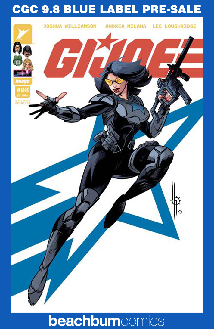 G.I. Joe #8 Second Printing - Cover A - CGC 9.8