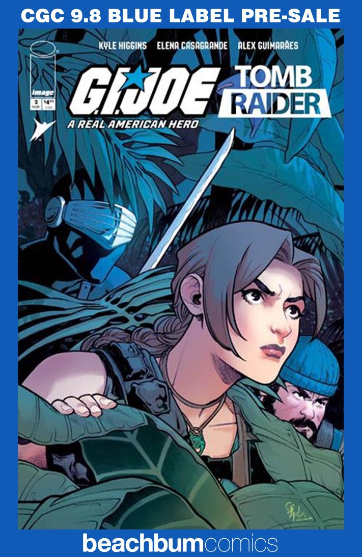 G.I. Joe: A Real American Hero/Tomb Raider #2 Casagrande Variant CGC 9.8