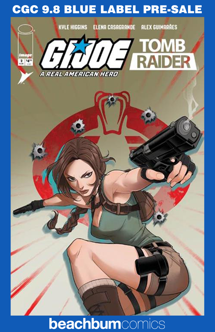 G.I. Joe: A Real American Hero/Tomb Raider #2 CGC 9.8