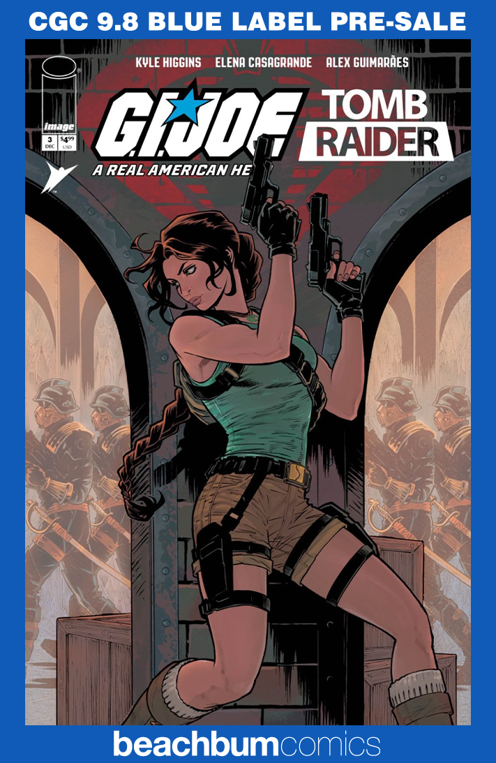 G.I. Joe: A Real American Hero/Tomb Raider #3 Isaacs 1:50 Retailer Incentive Variant CGC 9.8