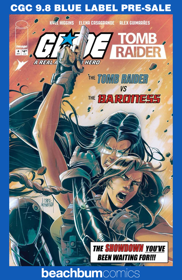 G.I. Joe: A Real American Hero/Tomb Raider #4 Mooneyham 1:25 Retailer Incentive Variant CGC 9.8