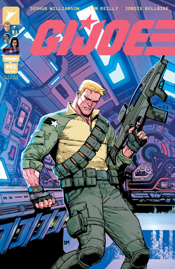 G.I. Joe #1 Third Printing Cover B Mahnke Variant (3/5/25)