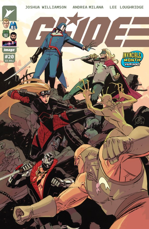 G.I. Joe #20 Cover F Reilly Invincible Team-Up Variant (3/18/26)