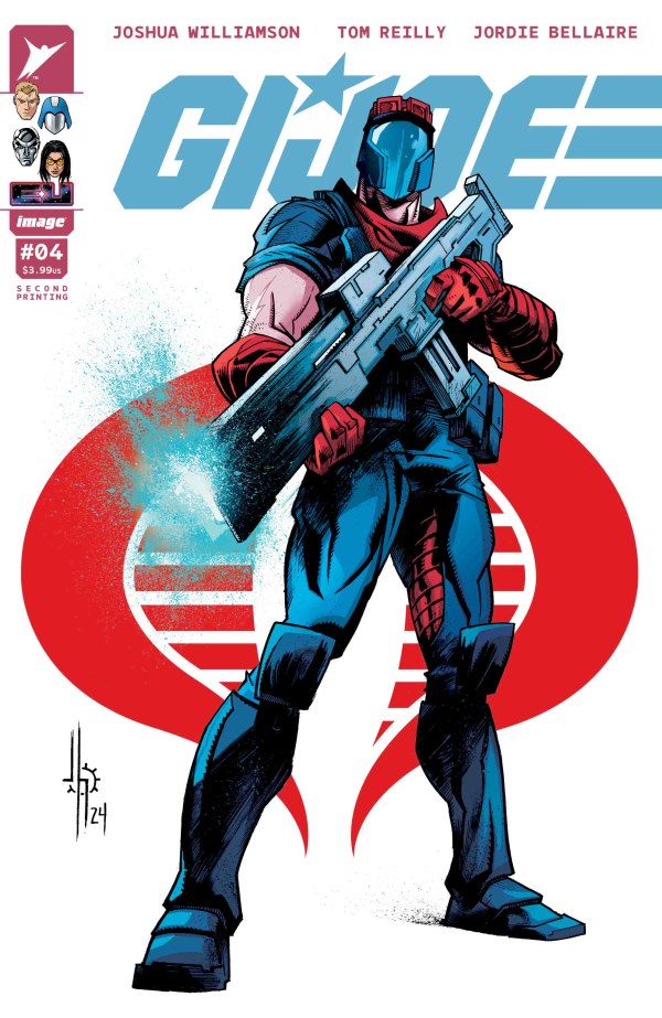 G.I. Joe #4 Second Printing Cover B Howard Variant (4/9/25)