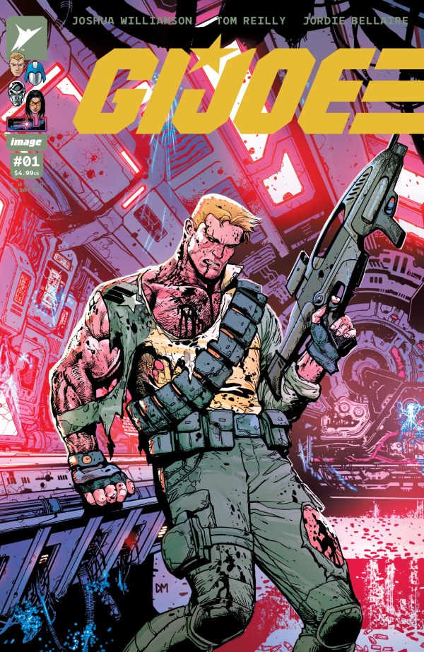 G.I. Joe #1 Third Printing Cover C Mahnke Damaged Variant (3/5/25)