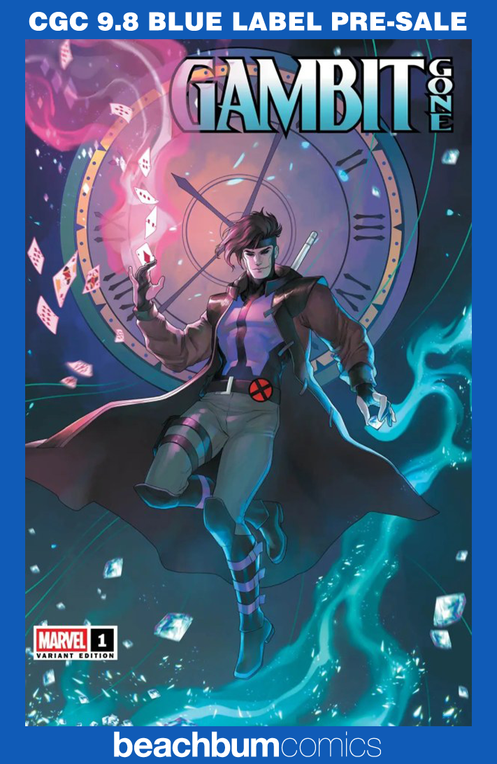 Gambit Gone #1 Hetrick 1:25 Retailer Incentive Variant CGC 9.8