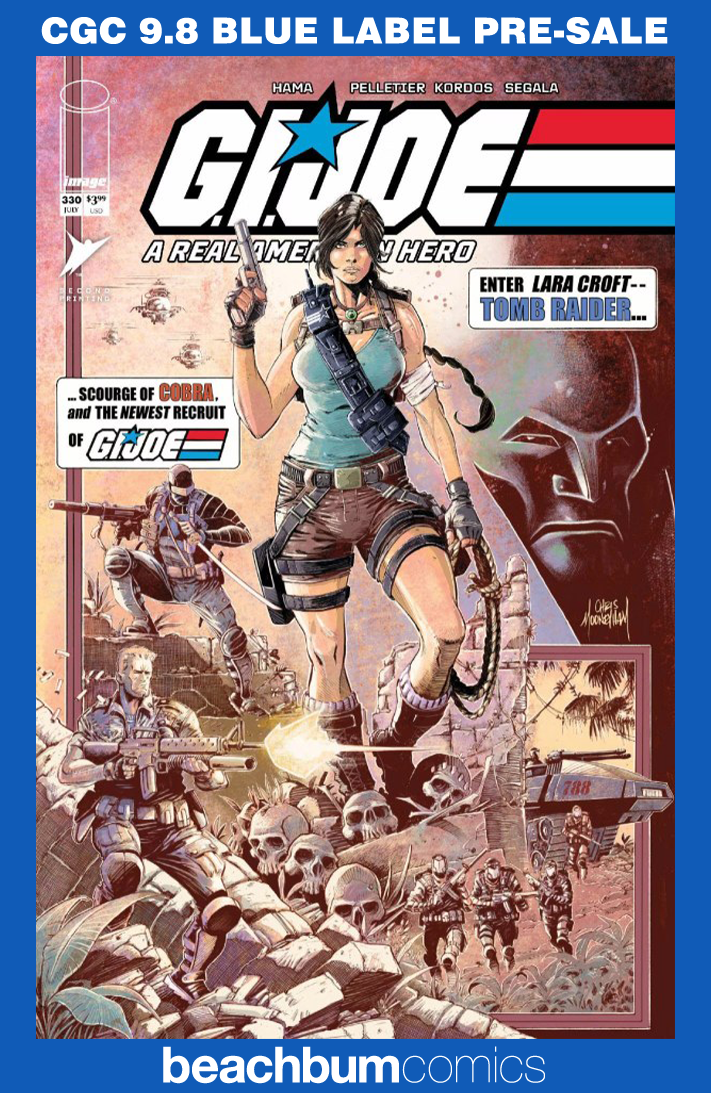 G.I. Joe: A Real American Hero #330 Second Printing CGC 9.8