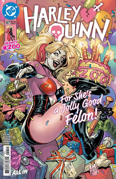 Harley Quinn #57 (#200) Cover A Paquette (12/24/25)