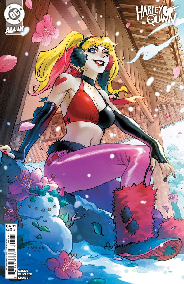 Harley Quinn #58 Cover E Haining Sweater Weather Variant (1/28/26)