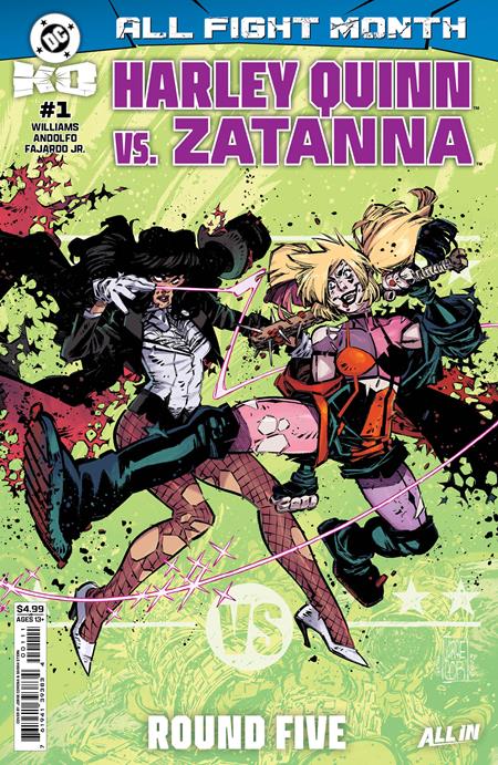 DC K.O.: Harley Quinn vs. Zatanna #1 Cover A Corona (12/17/25)