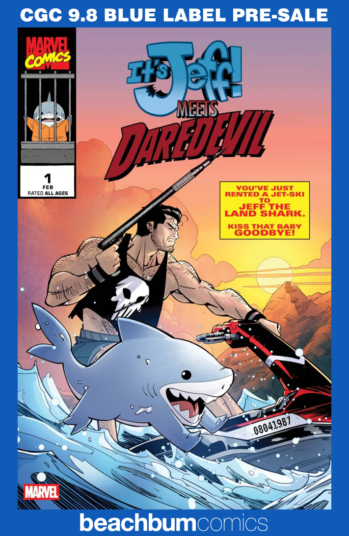 It's Jeff Meets Daredevil #1 Di Nicuolo Variant CGC 9.8