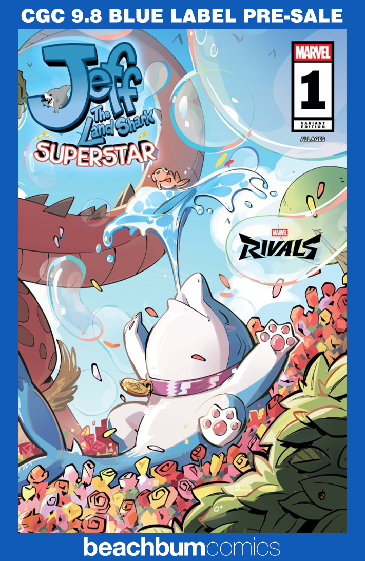 Jeff the Land Shark: Superstar #1 NetEase Games Variant CGC 9.8