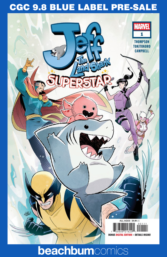 Jeff the Land Shark: Superstar #1 CGC 9.8