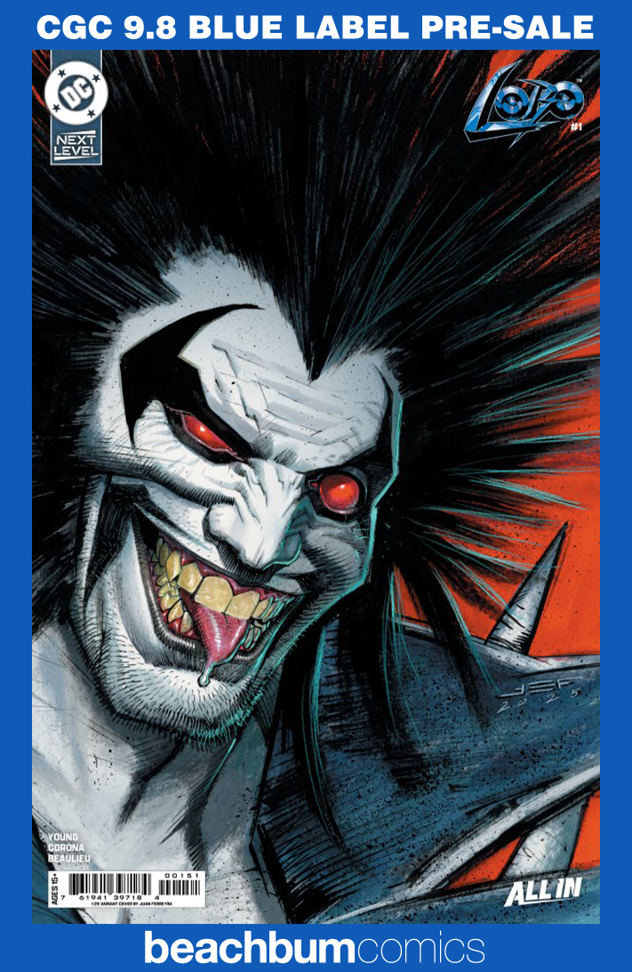 Lobo #1 Ferreyra 1:25 Retailer Incentive Variant CGC 9.8