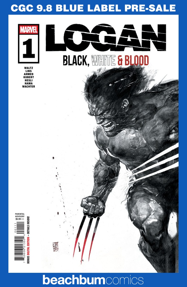 Logan: Black, White & Blood #1 CGC 9.8