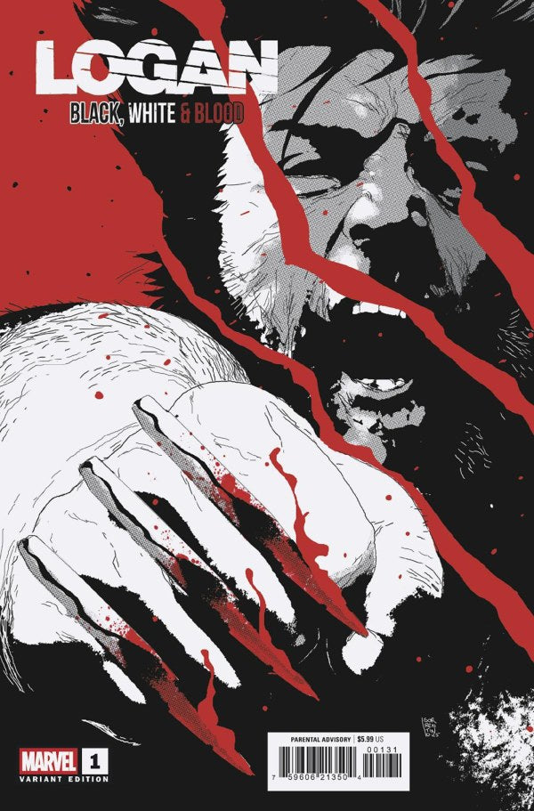 Logan: Black. White & Blood #1 Sorrentino Variant (1/14/26)