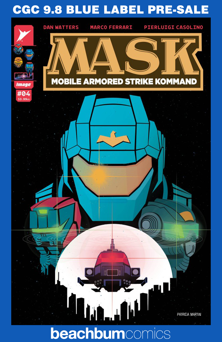 M.A.S.K. #4 Martin 1:25 Retailer Incentive Variant CGC 9.8 (MASK)