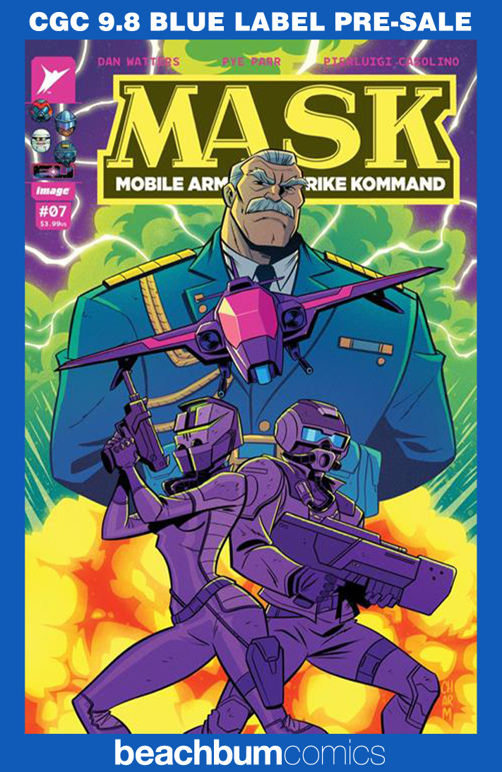 M.A.S.K. #7 Charm Variant CGC 9.8 (MASK)