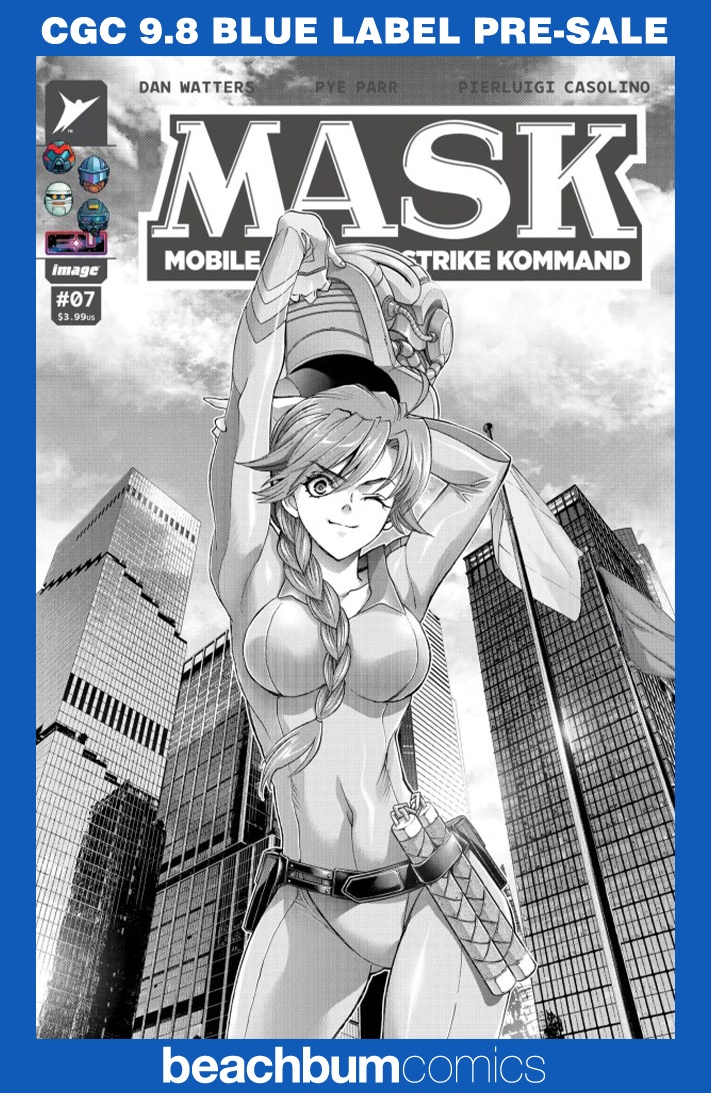 M.A.S.K. #7 Shiki 1:50 Retailer Incentive CGC 9.8 (MASK)
