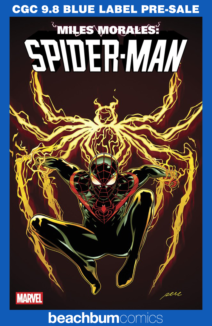 Miles Morales: Spider-Man #1 Perez Foil Variant CGC 9.8