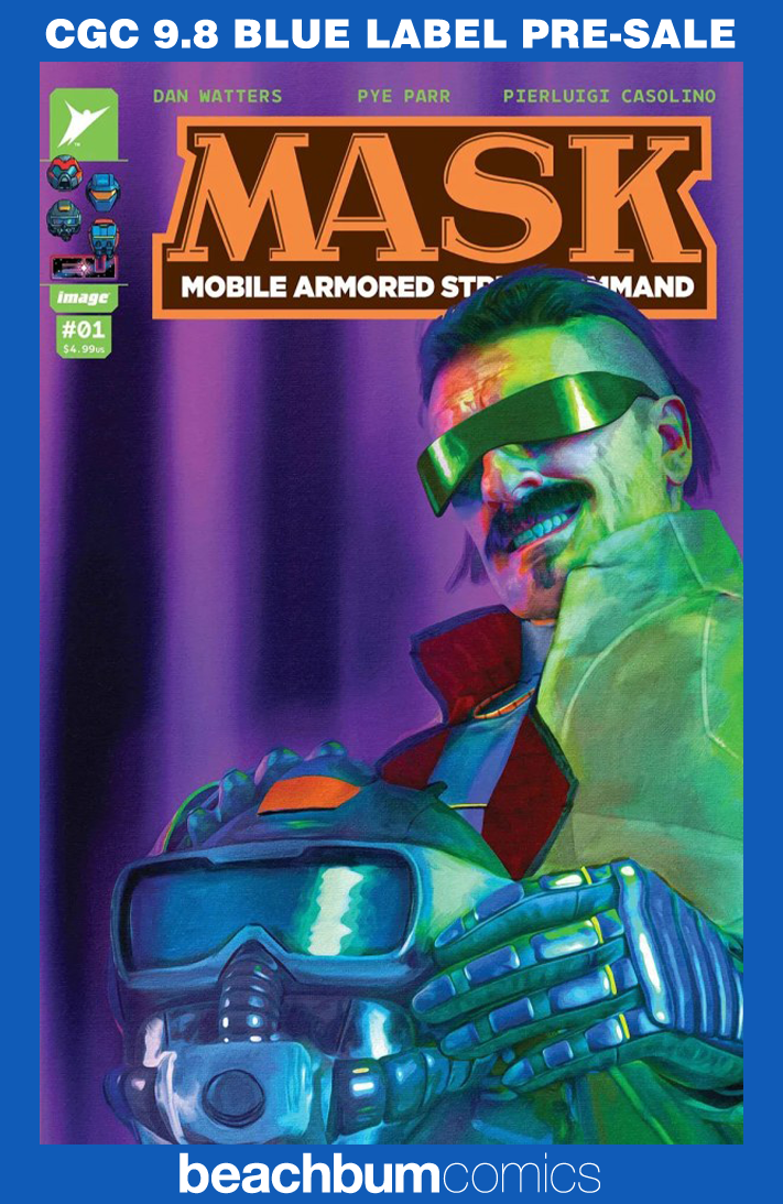 M.A.S.K. #1 - Cover D - Spears Variant CGC 9.8 (MASK)