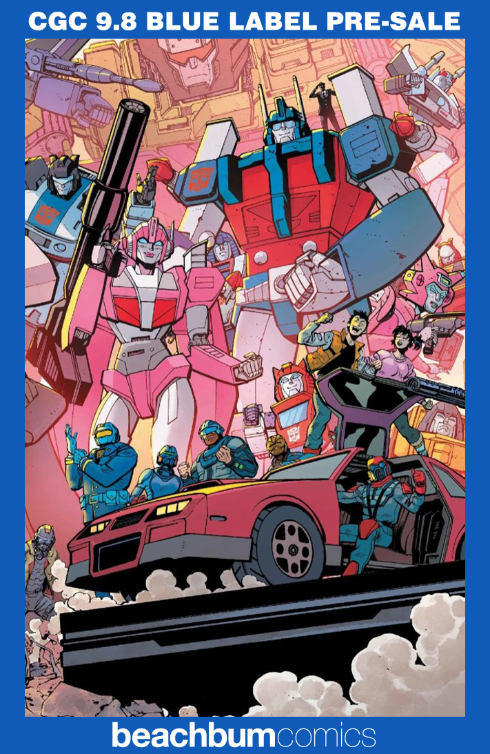 M.A.S.K. #1 - Cover E - Reilly Energon Universe Third Anniversary Variant CGC 9.8 (MASK)