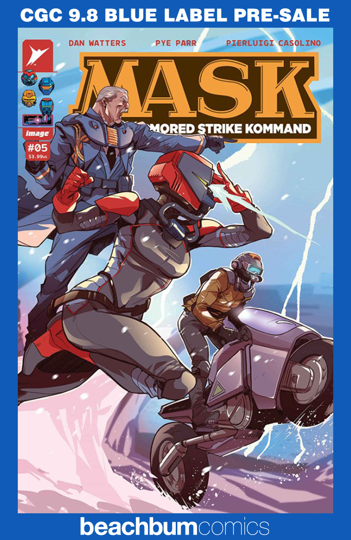 M.A.S.K. #5 Kerschl Variant CGC 9.8 (MASK)
