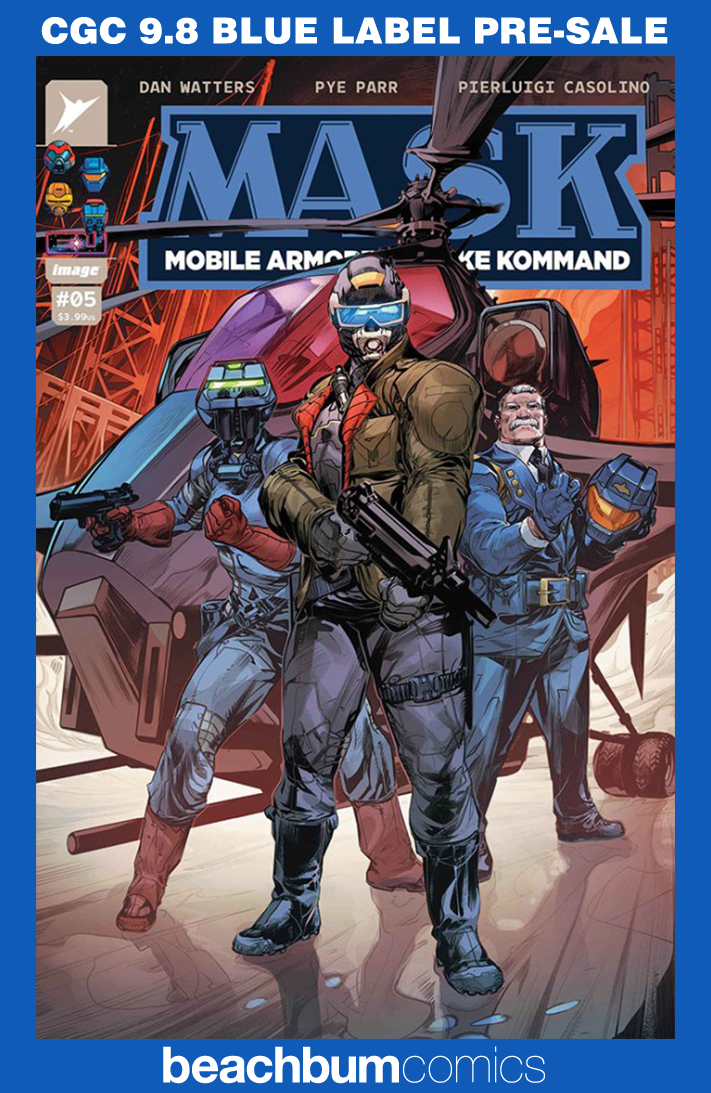 M.A.S.K. #5 Porter Variant CGC 9.8 (MASK)
