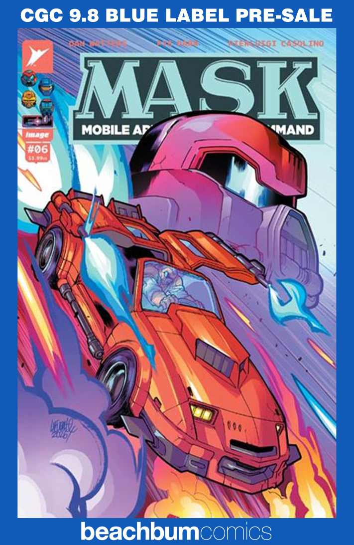 M.A.S.K. #6 Lafuente 1:50 Retailer Incentive Variant CGC 9.8 (MASK)