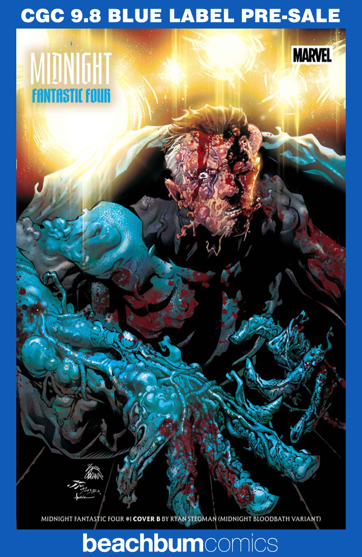 Midnight Fantastic Four #1 Stegman Midnight Bloodbath Variant CGC 9.8