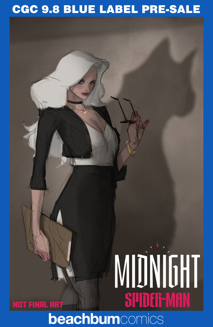 Midnight Spider-Man #1 Jeehyung Lee Midnight Gallery 1:25 Retailer Incentive Variant CGC 9.8