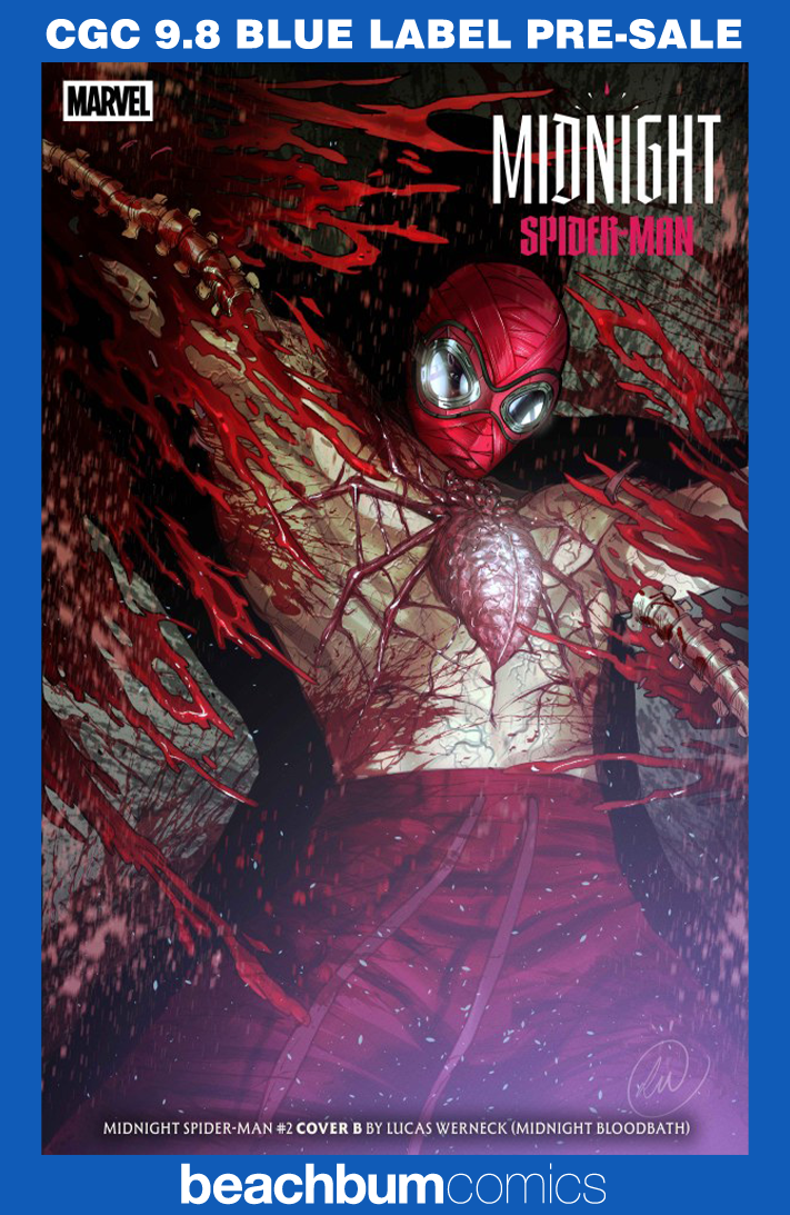 Midnight Spider-Man #2 Werneck Midnight Bloodbath Variant CGC 9.8