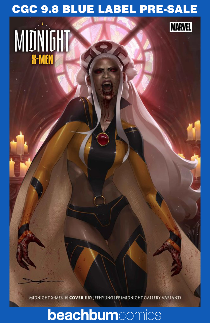Midnight X-Men #1 Jeehyung Lee Midnight Gallery 1:25 Retailer Incentive Variant CGC 9.8