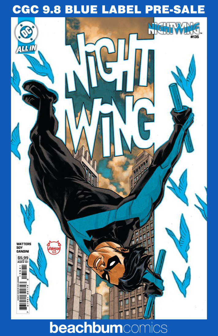 Nightwing #135 Johnson Variant CGC 9.8