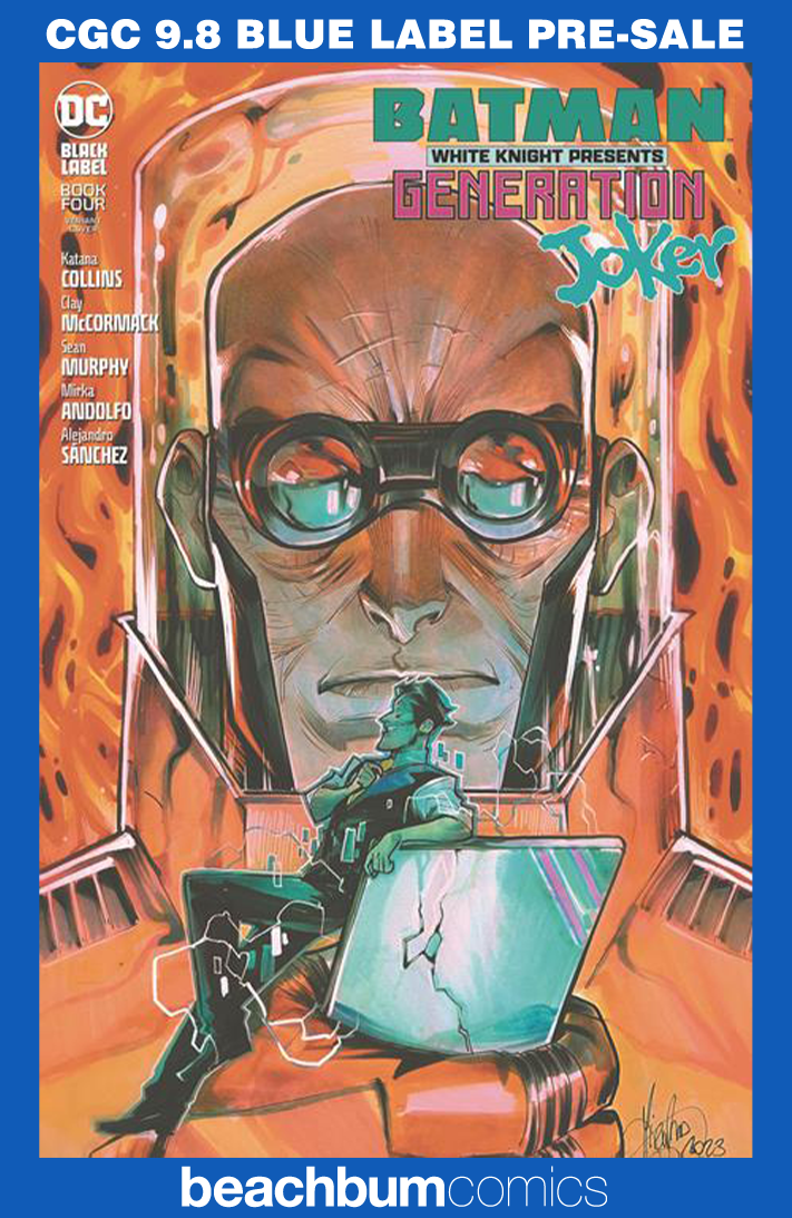 Batman: White Knight Presents - Generation Joker #4 Andolfo Variant CGC 9.8