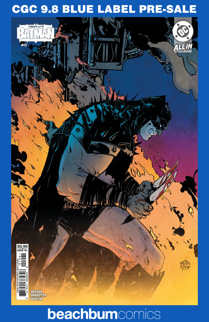 Absolute Batman #12 Pope Variant CGC 9.8