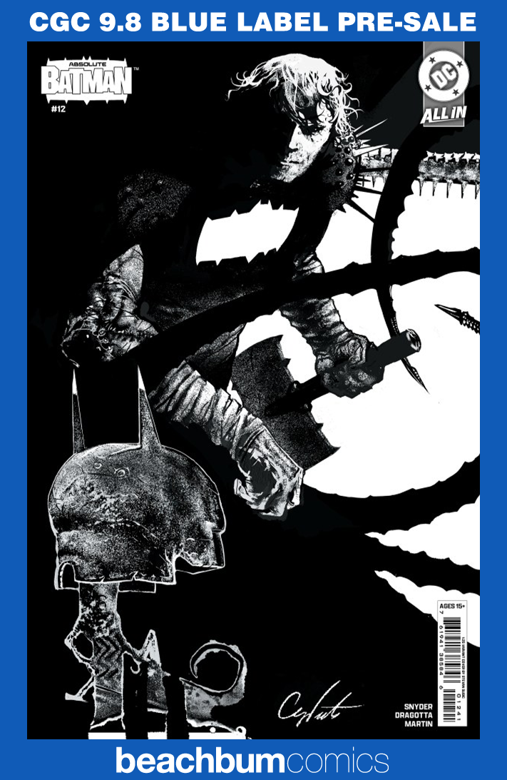 Absolute Batman #12 Subic 1:25 Retailer Incentive Variant CGC 9.8