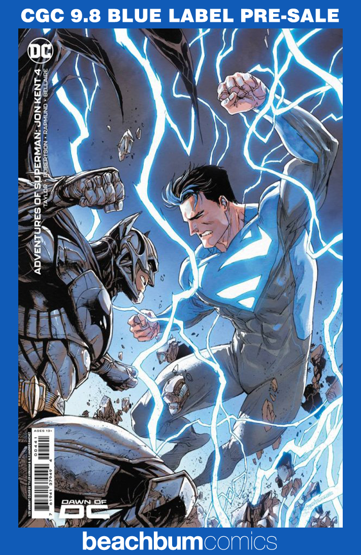 Adventures of Superman: Jon Kent #4 Kirkham 1:25 Retailer Incentive Variant CGC 9.8