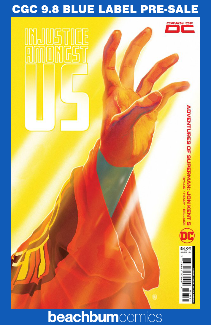 Adventures of Superman: Jon Kent #5 Sherman Variant CGC 9.8