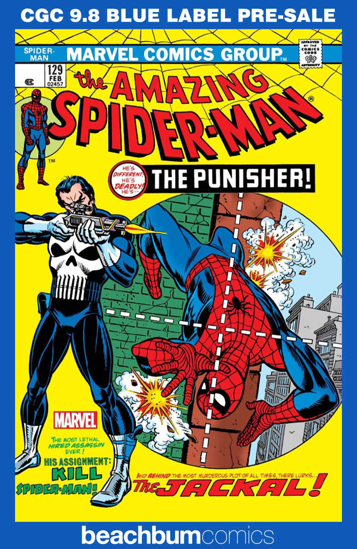 Amazing Spider-Man #129 Facsimile Edition Foil Variant 2025 CGC 9.8