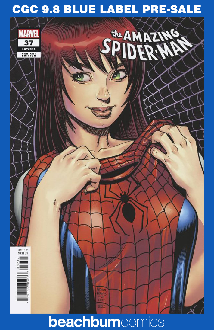 Amazing Spider-Man #37 Adams 1:25 Retailer Incentive Variant CGC 9.8