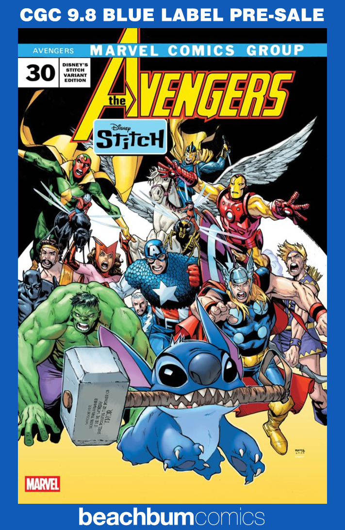 Avengers #30 Ramos Stitch Variant CGC 9.8