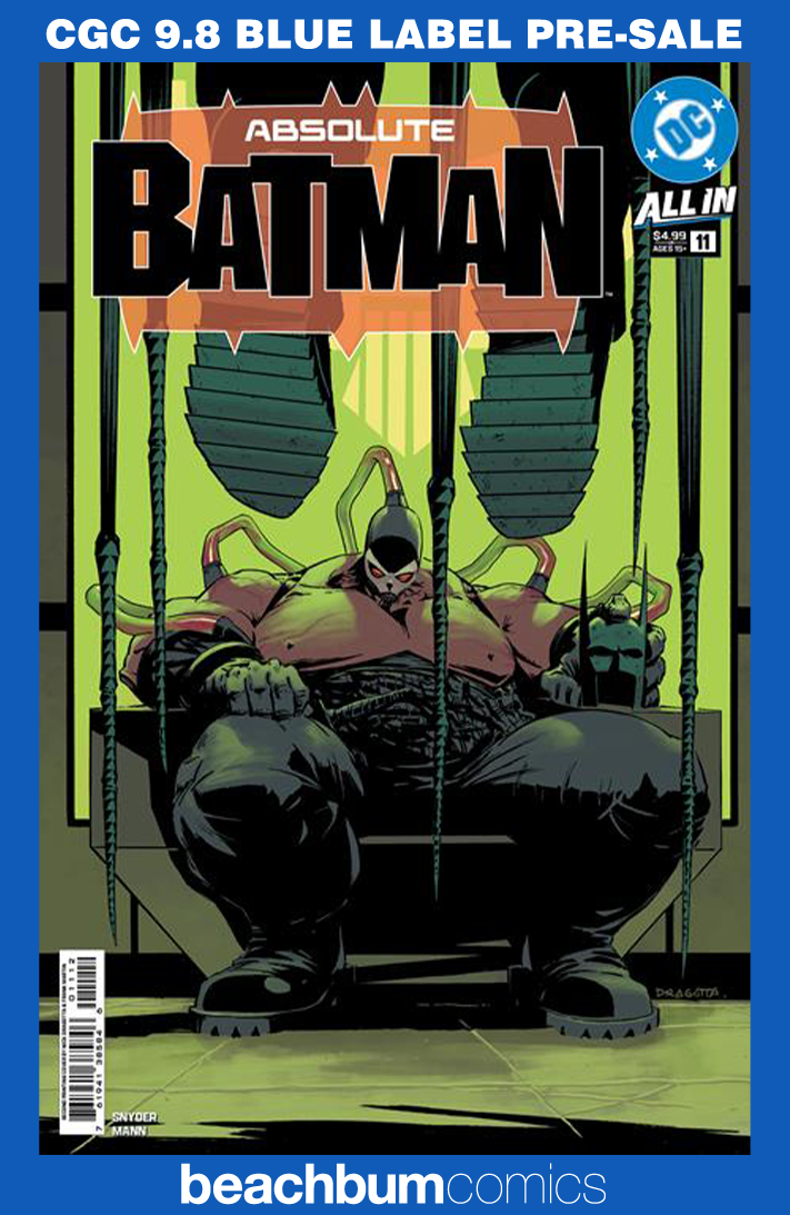 Absolute Batman #11 Second Printing CGC 9.8