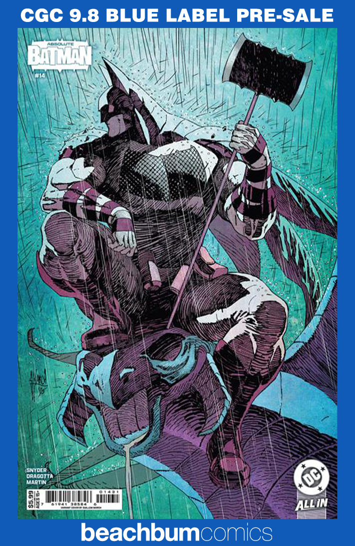 Absolute Batman #14 March Variant CGC 9.8