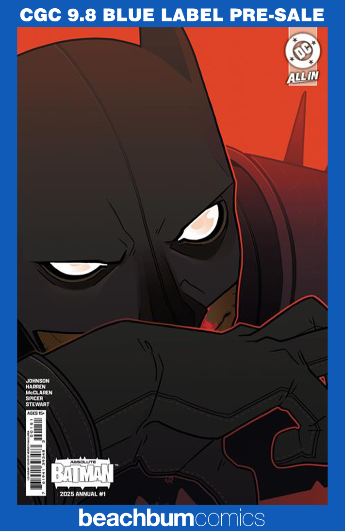 Absolute Batman Annual 2025 #1 McClaren 1:25 Retailer Incentive Variant CGC 9.8