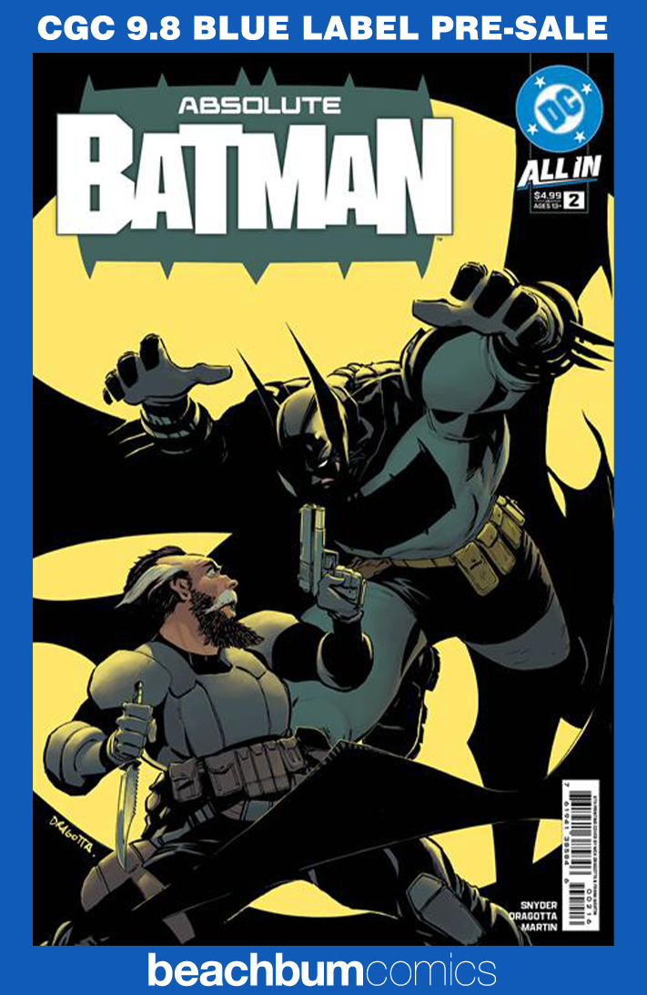 Absolute Batman #2 Sixth Printing CGC 9.8